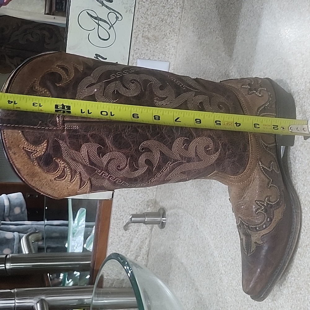 Matisse Marfa All Leather Western Cowboy Boots Size 9M - Picture 12 of 14